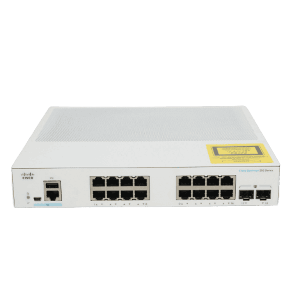 Cisco Refurb/CBS250 Smart 16-port GE 2x1G (CBS250-16T-2GUK-RF) thumbnail