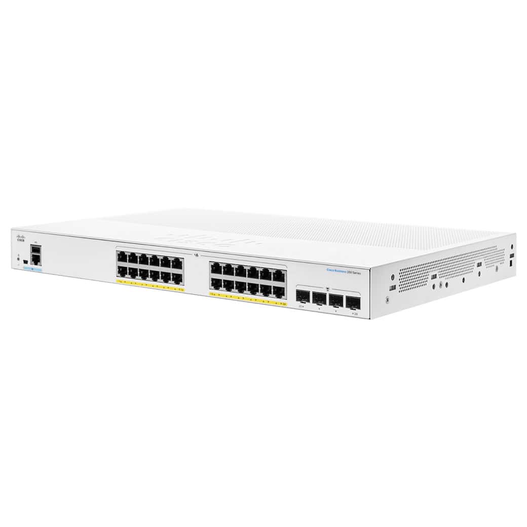 Cisco Refurb/CBS250 Smart 24-port GE PoE (CBS250-24P-4GUK-RF) thumbnail