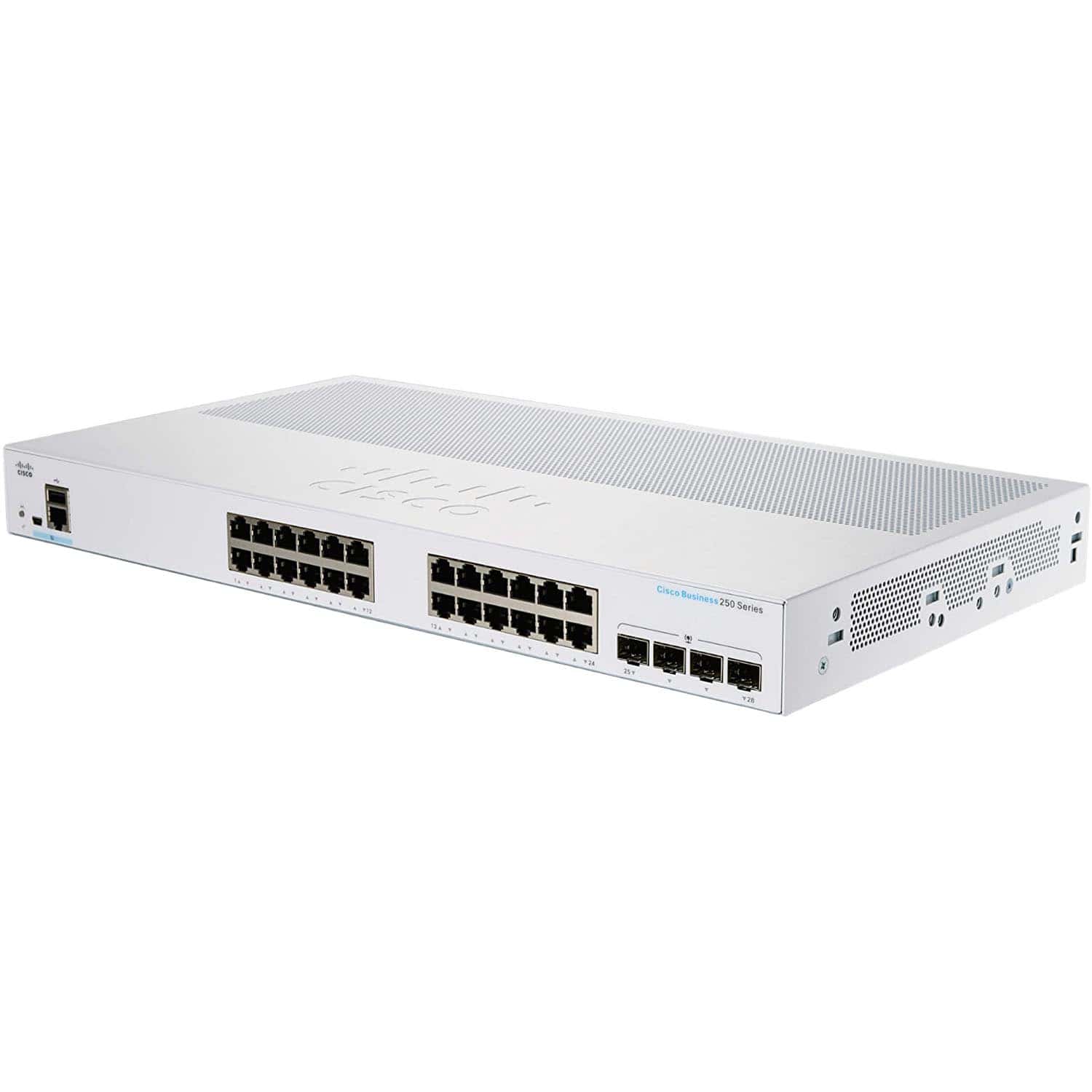 Cisco Refurb/CBS250 Smart 24-port GE PoE (CBS250-24P-4XUK-RF) thumbnail