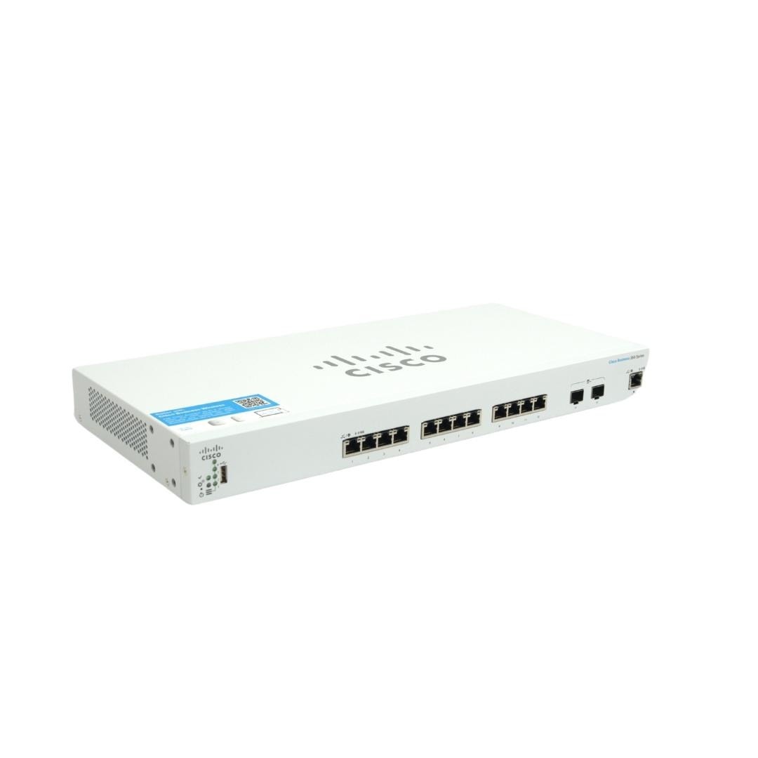 Cisco Refurb/CBS350 Managed 12-port 10GE 2x10G (CBS350-12XT-UK-RF) thumbnail