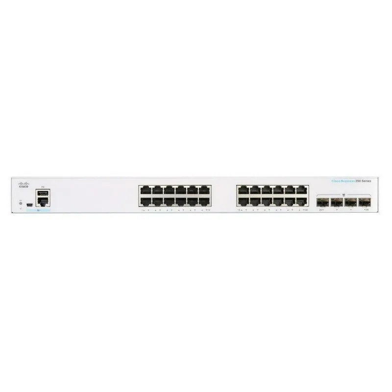 Cisco Refurb/CBS350 Managed 24-port GE 4x1G S (CBS350-24T-4GEU-RF) thumbnail