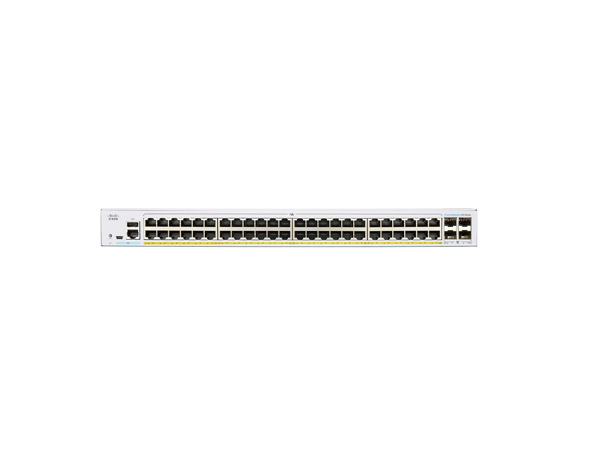 Cisco Refurb/CBS350 Managd 48P GE PoE 4x1G SFP (CBS350-48P-4GUK-RF) thumbnail