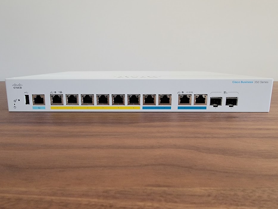 Cisco Refurb/CBS350 Managed 8P SFP Ext PS 2x1G (CBS350-8S-E2GUK-RF) thumbnail