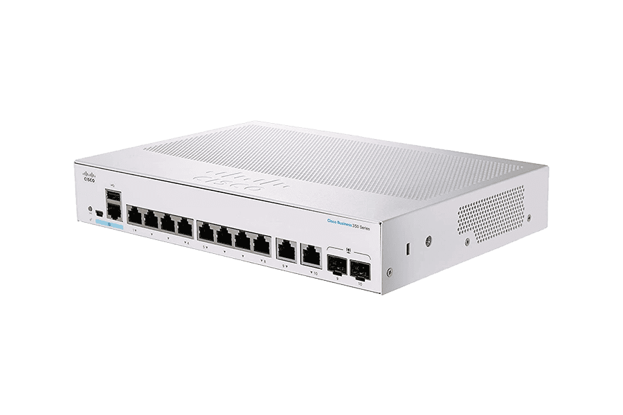 Cisco Refurb/CBS350 Managed 8P GE Ext PS 2x1G (CBS350-8T-E2GUK-RF) thumbnail