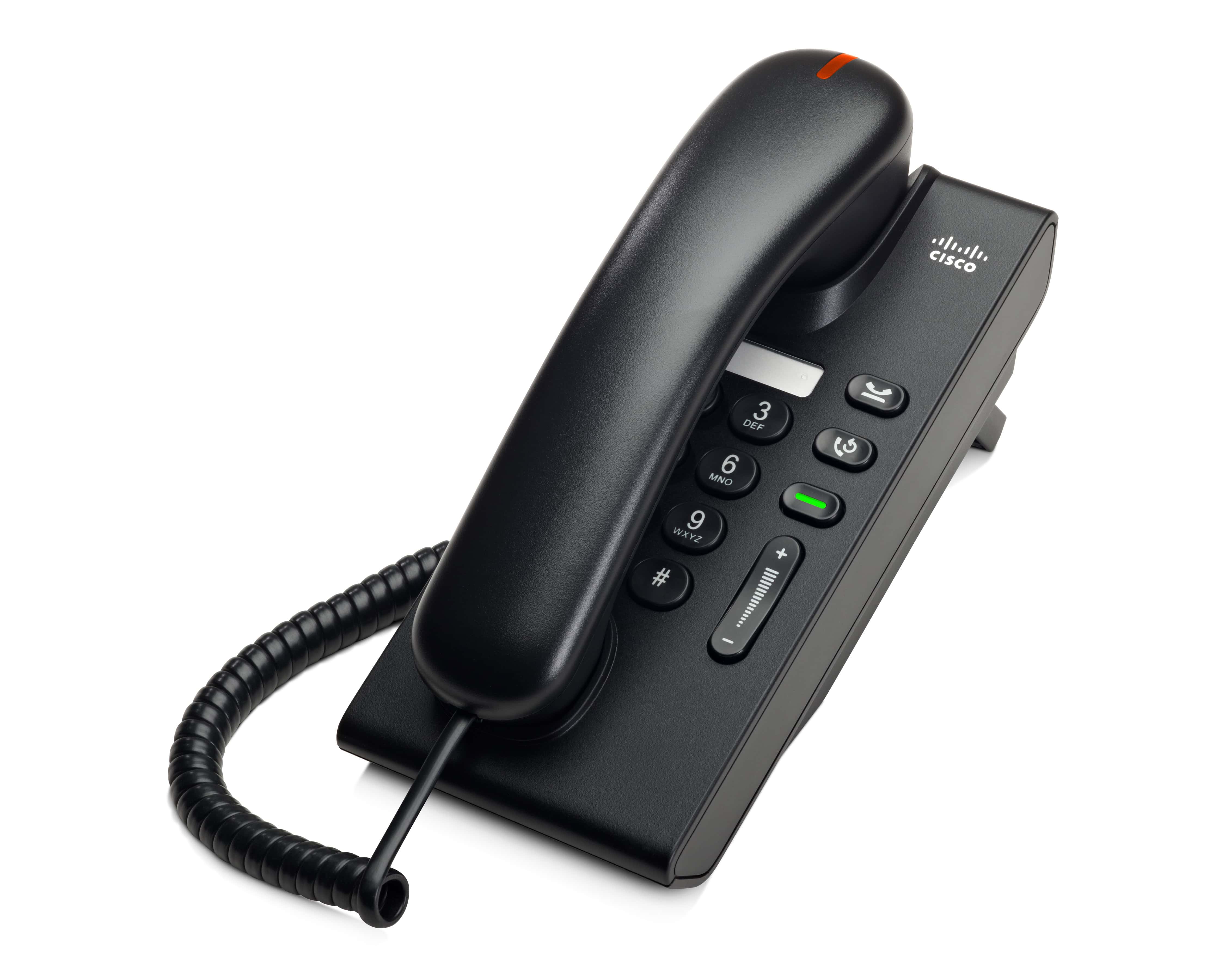 Cisco Phone/UC Phone 6901 White Slim Handset (CP-6901-WL-K9=) thumbnail