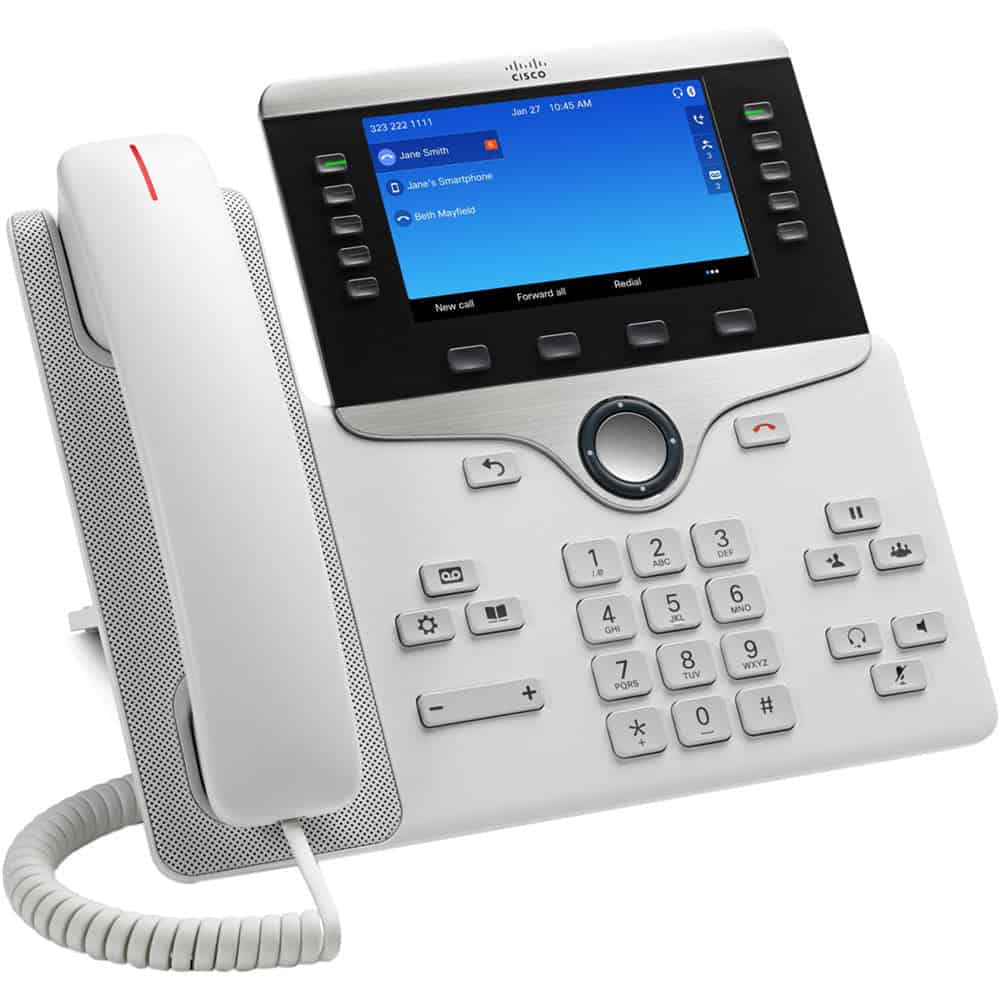Cisco Refurb/Cisco IP Phone 8851 White (CP-8851-W-K9-RF) thumbnail