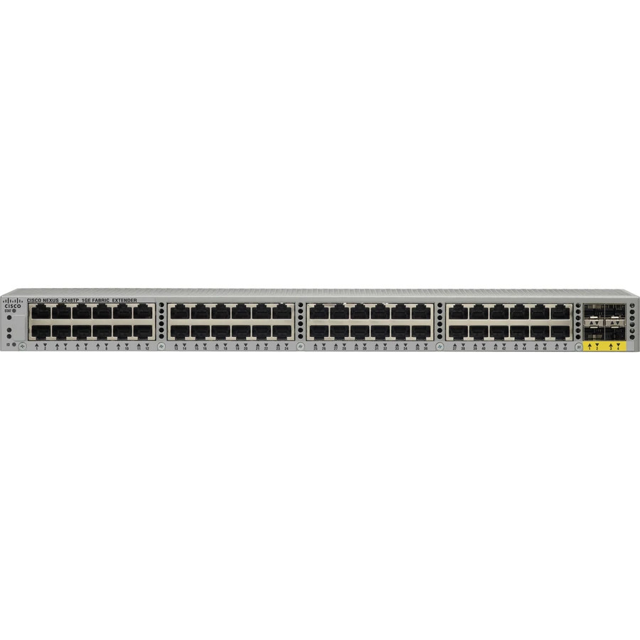 Cisco Refurb/N2K GE48x100/1000-T+4x10GE reqSFP (N2K-C2248TPE1GE-RF) thumbnail