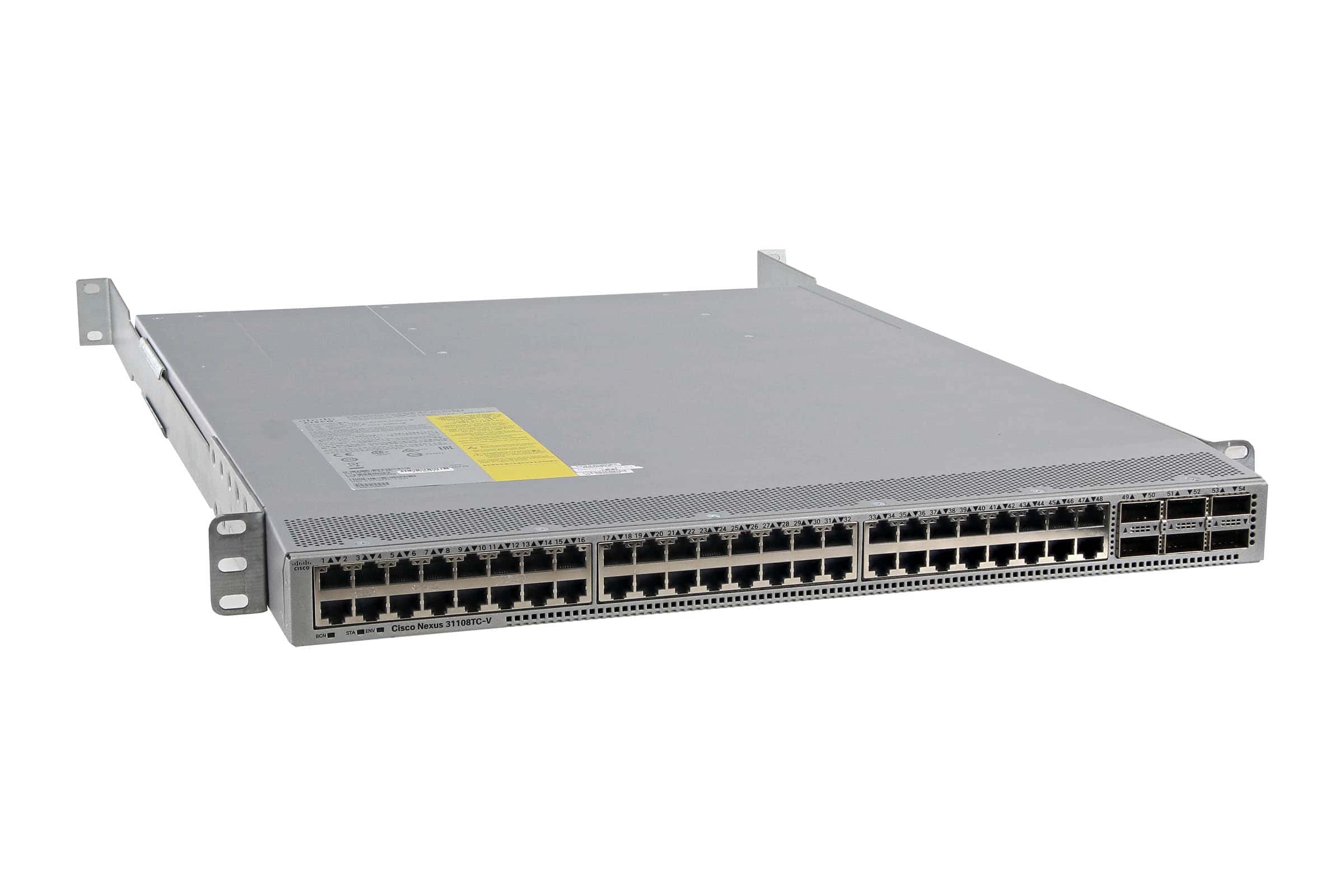 Cisco Refurb/Nexus 31108-VXLAN 48x10GT+6C/6Q (N3K-C31108TC-V-RF) thumbnail