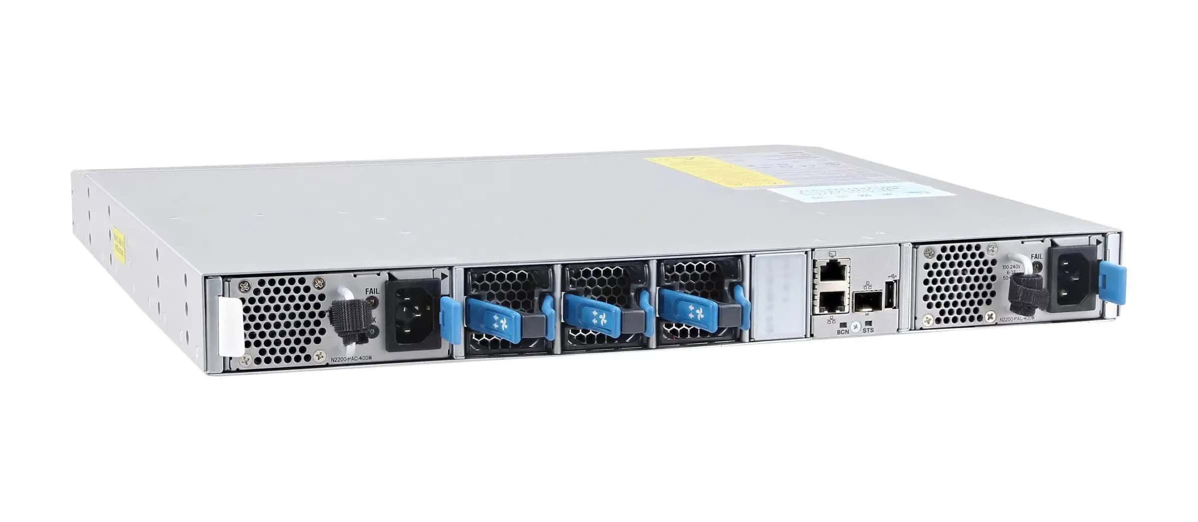Cisco Refurb/Nexus9200w/48p100M/1GT4p10 (N9K-C92348GC-X-RF) thumbnail