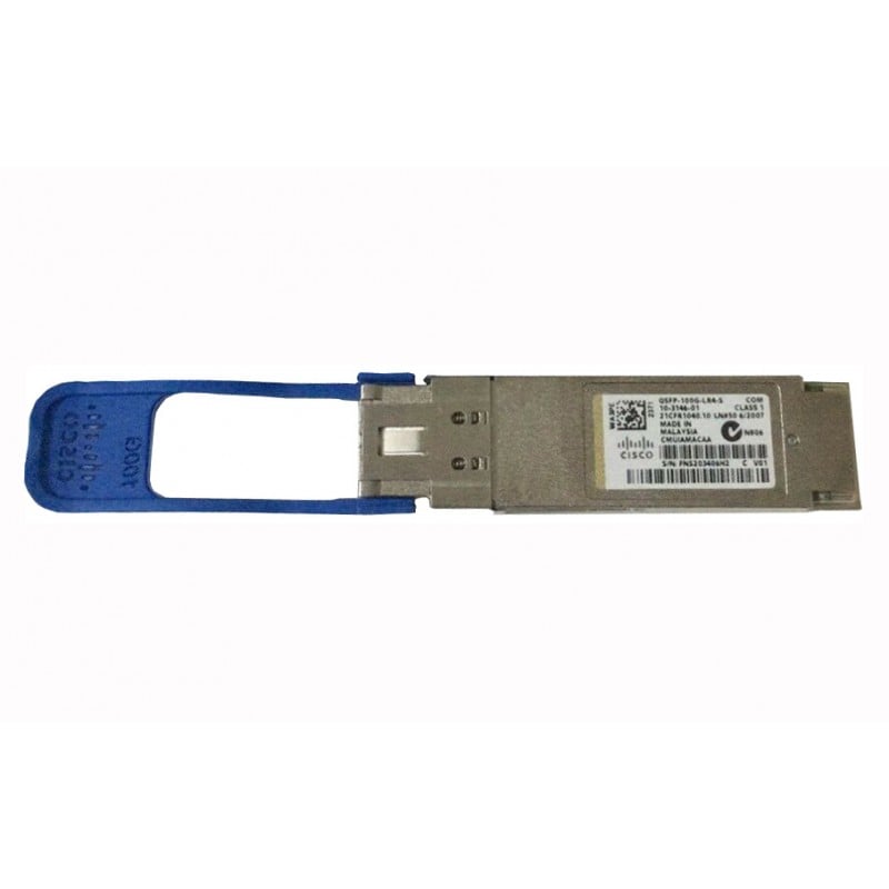 Cisco Refurb/100GBASE LR4 QSFPTransceiver LC (QSFP-100G-LR4-S-RF) thumbnail