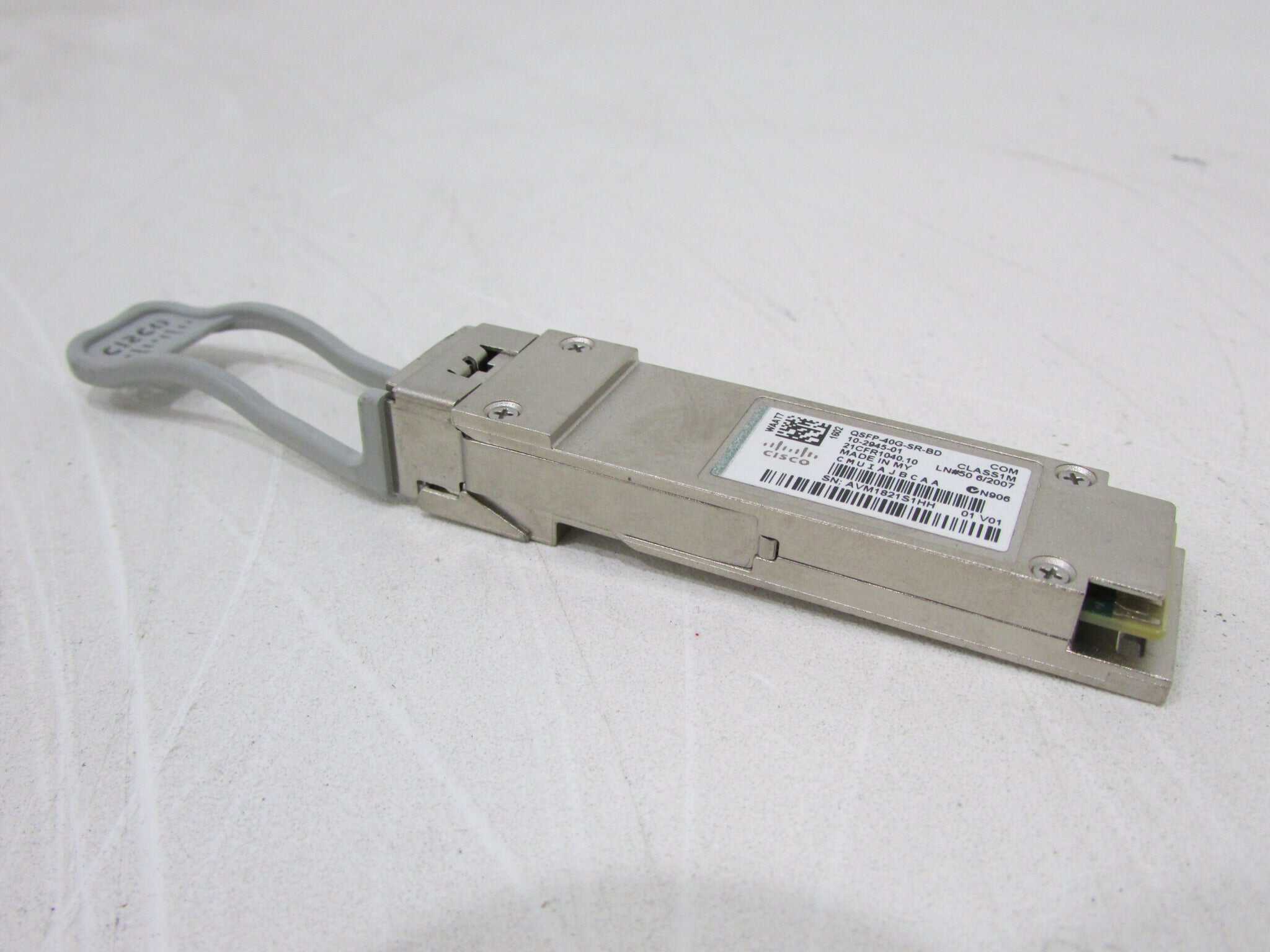 Cisco QSFP-40G-SR-BD 40G BiDi Short-reach Transceiver (QSFP-40G-SR-BD-RF) thumbnail