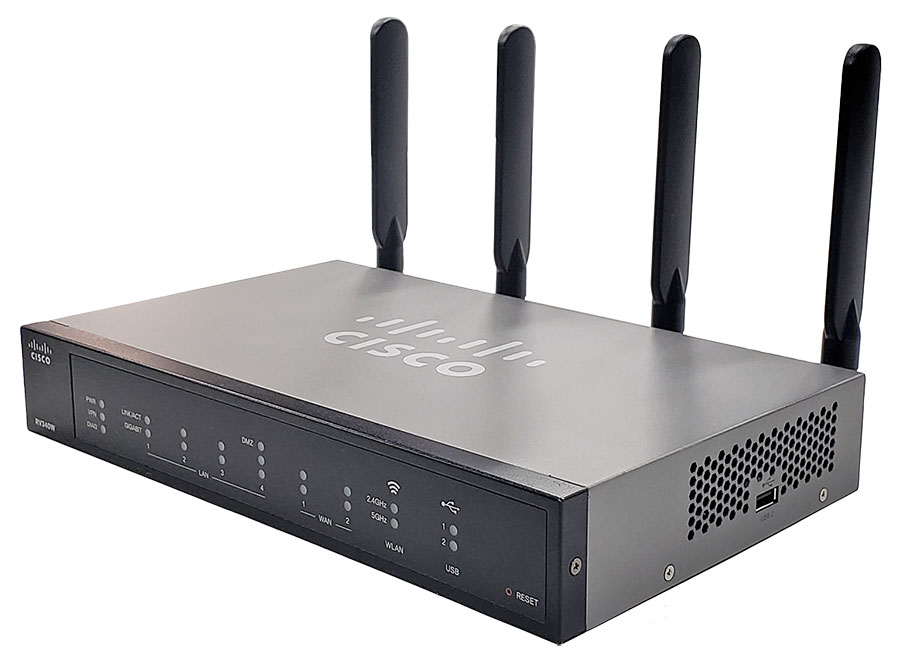 Cisco Refurb/RV340WWlessACDualWANGigaVPNRouter (RV340W-E-K9-G5-RF) thumbnail