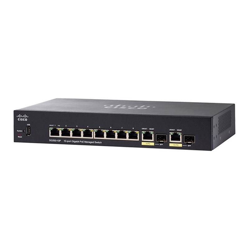 Cisco Refurb/SG350-10MP 10P Gigabit POEMngSW (SG350-10MP-K9UK-RF) thumbnail