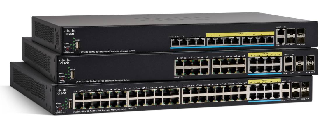 Cisco Refurb/8 Port 10GBase-T Stackable Mng Sw (SX350X-08-K9-EU-RF) thumbnail