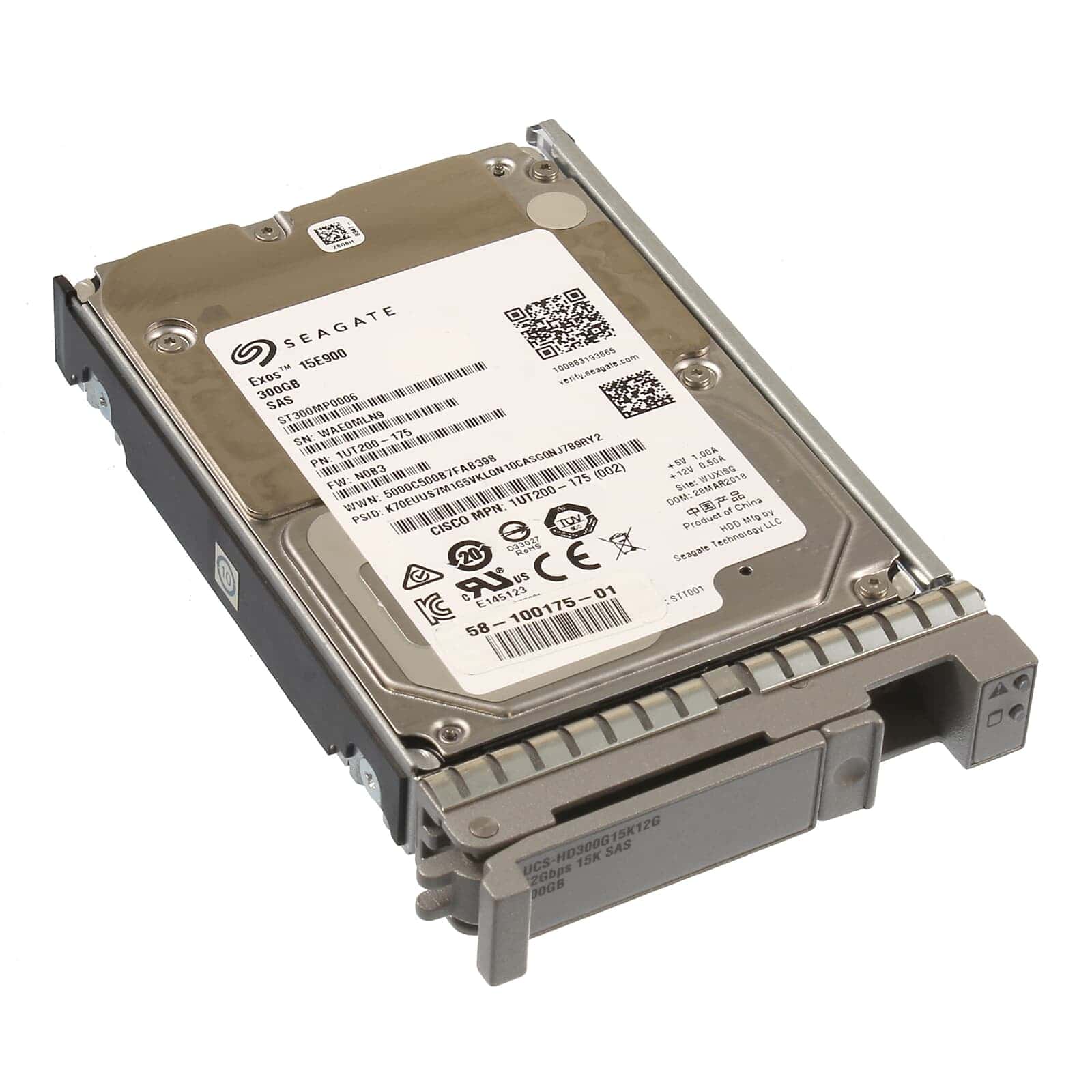 Cisco 300GB 12G SAS 15K RPM SFF HDD (UCS-HD300G15K12G=) thumbnail