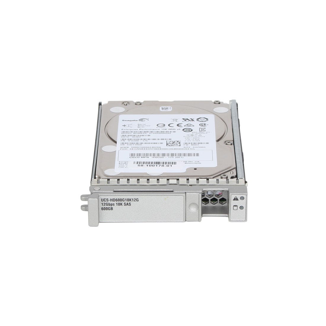 Cisco 600GB 12G SAS 10K RPM SFF HDD (UCS-HD600G10K12G=) thumbnail