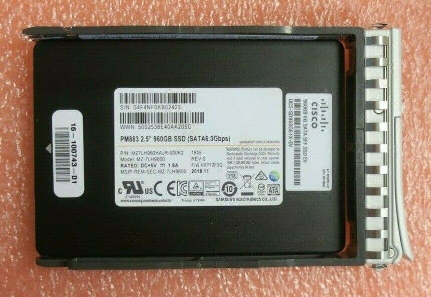 Cisco Refurb/960GB 2.5 inch Value 6G SATA SSD (UCS-SD960G61XEV-RF) thumbnail