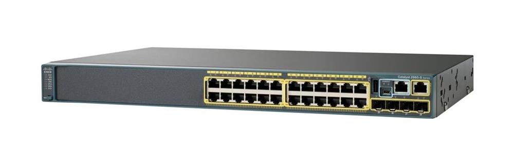 Cisco Refurb/Cat 2960L 24prt GigE 4x1GSFP LAN (WS-C2960L24TSLL-RF) thumbnail