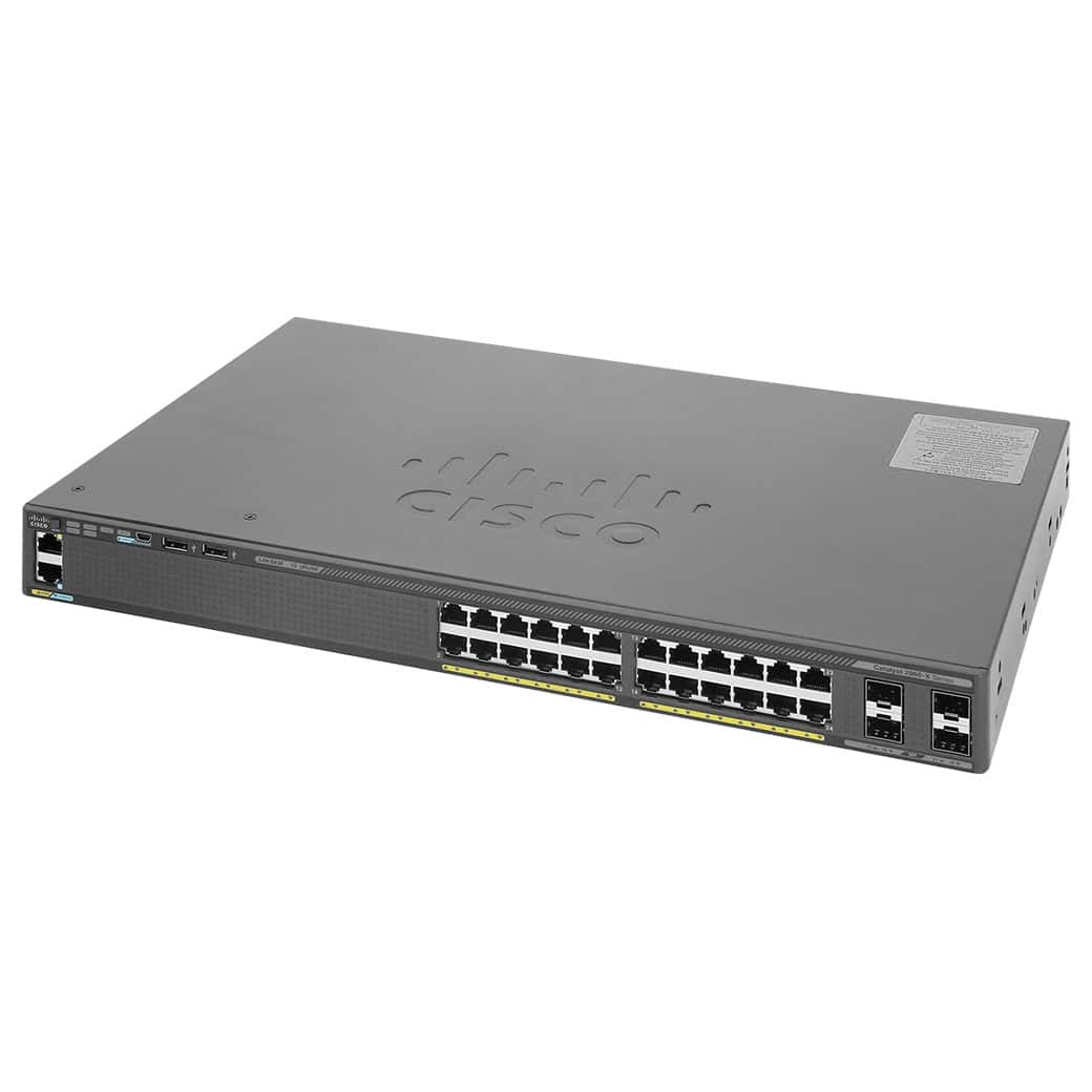 Cisco Refurb/Catalyst 2960-X 24 GigE 2 x 1G S (WS-C2960X24TSLL-RF) thumbnail