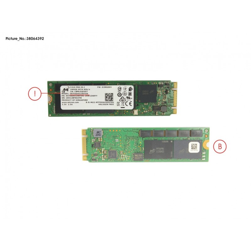 FUJITSU M.2 SATA 240GB FOR ESXI (MCX5FB781-F) (MCX5FB781-F) thumbnail