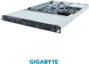 GigaByte E133-X10-AAA1 1U TW 2x 2.5 2x 550W 6300/E-2400 (6NE133X10MR000AAA1) thumbnail