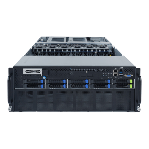 GIGABYTE G482-Z54 Socket SP3 Rack (4U) Zwart (6NG482Z54MR-00) thumbnail