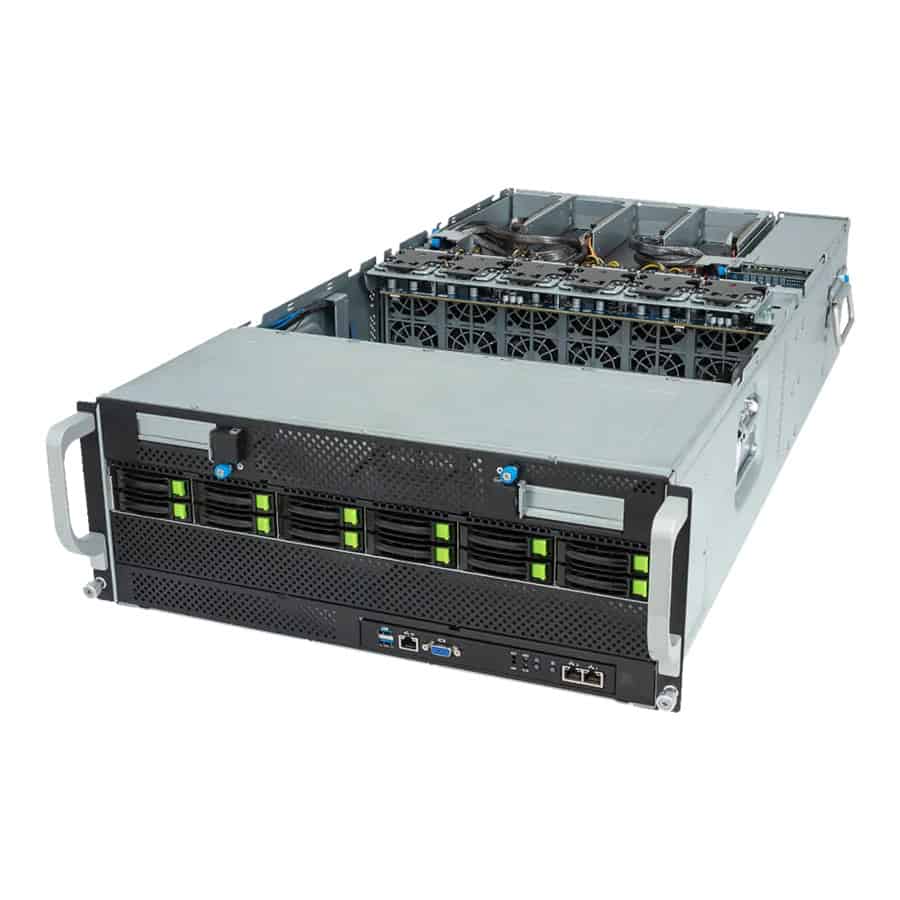 GIGABYTE G493 Intel C741 LGA 4677 (Socket E) Rack (2U) Zwart, Zilver (6NG493ZB3DR000AAP1) thumbnail