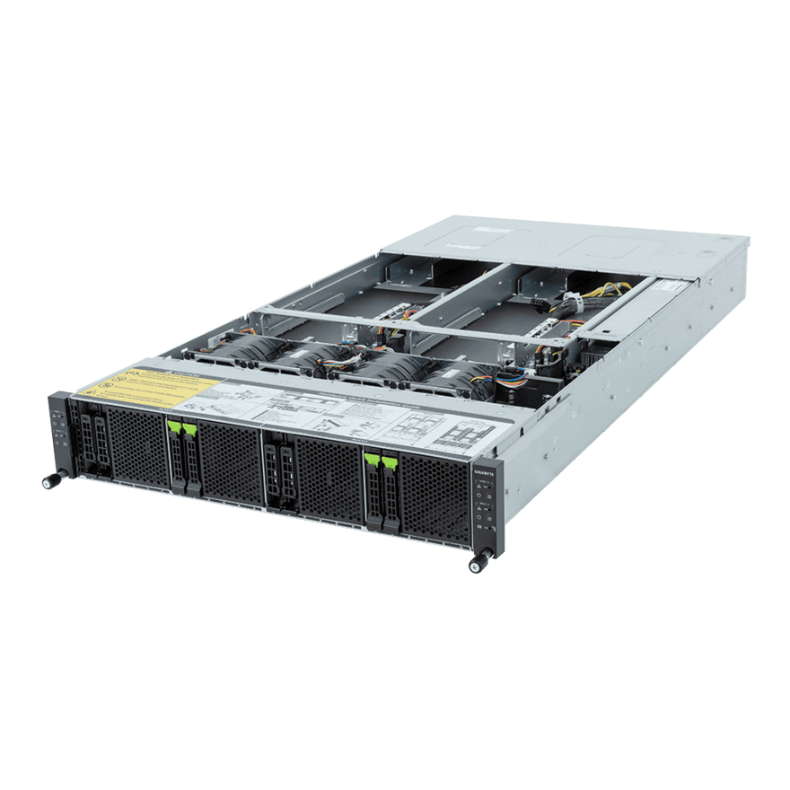 GIGABYTE H262-Z6B Intel® C621 LGA 4189 Rack (2U) (6NH233Z80DR000AAW1) thumbnail