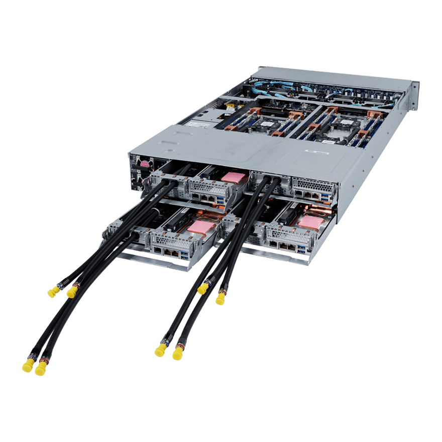GIGABYTE H273 LGA 6096 Rack (2U) Zwart (6NH273Z80DR000LAW1) thumbnail