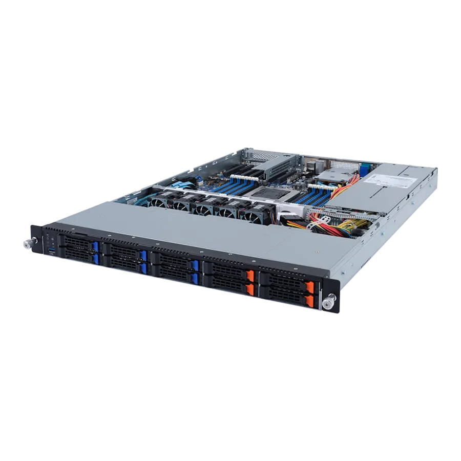 GIGABYTE 6NR152P31MR-00 server barebone Rack (1U) (6NR152P31MR-00) thumbnail