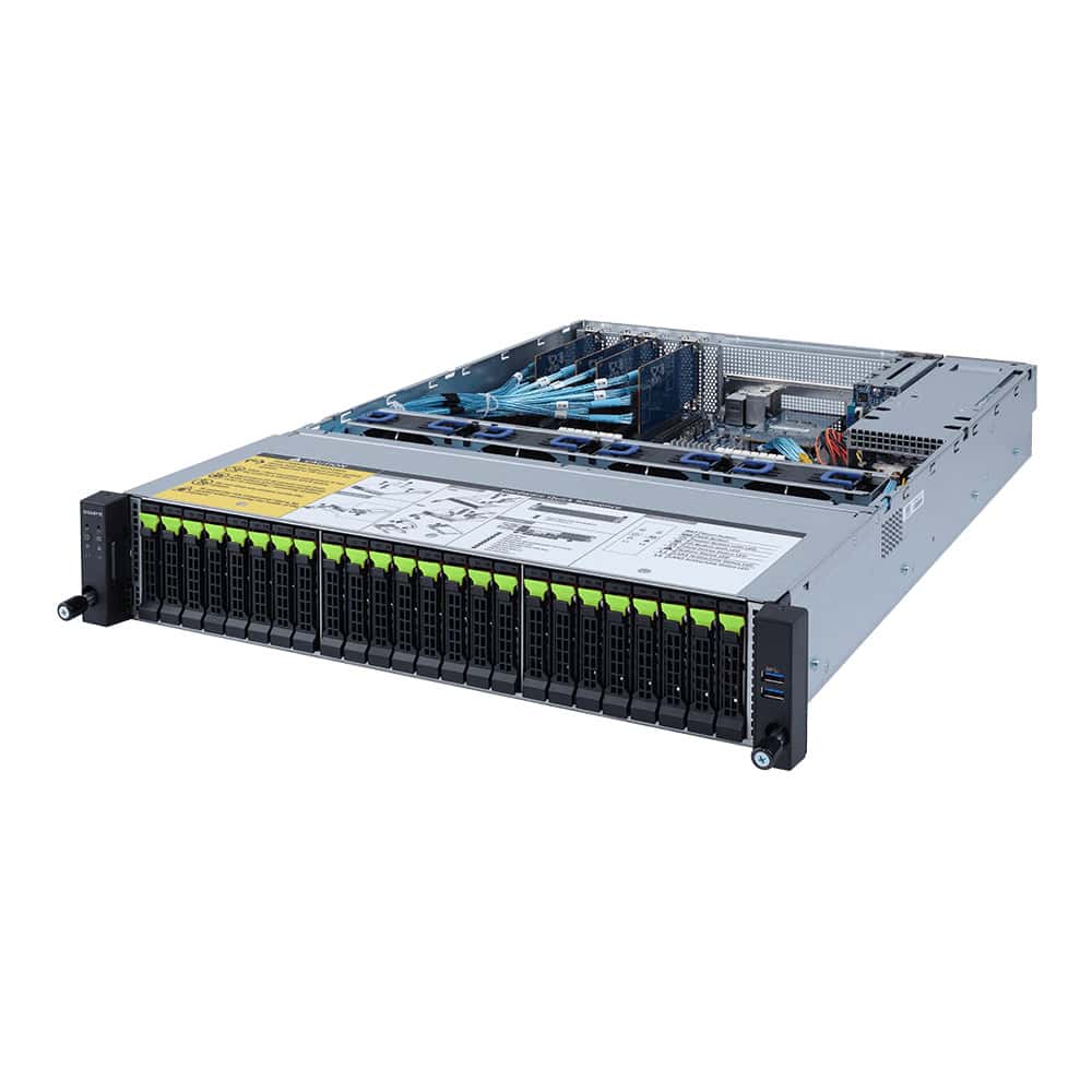GIGABYTE R272-Z34 Rack (2U) Zwart (6NR272Z34MR-00) thumbnail