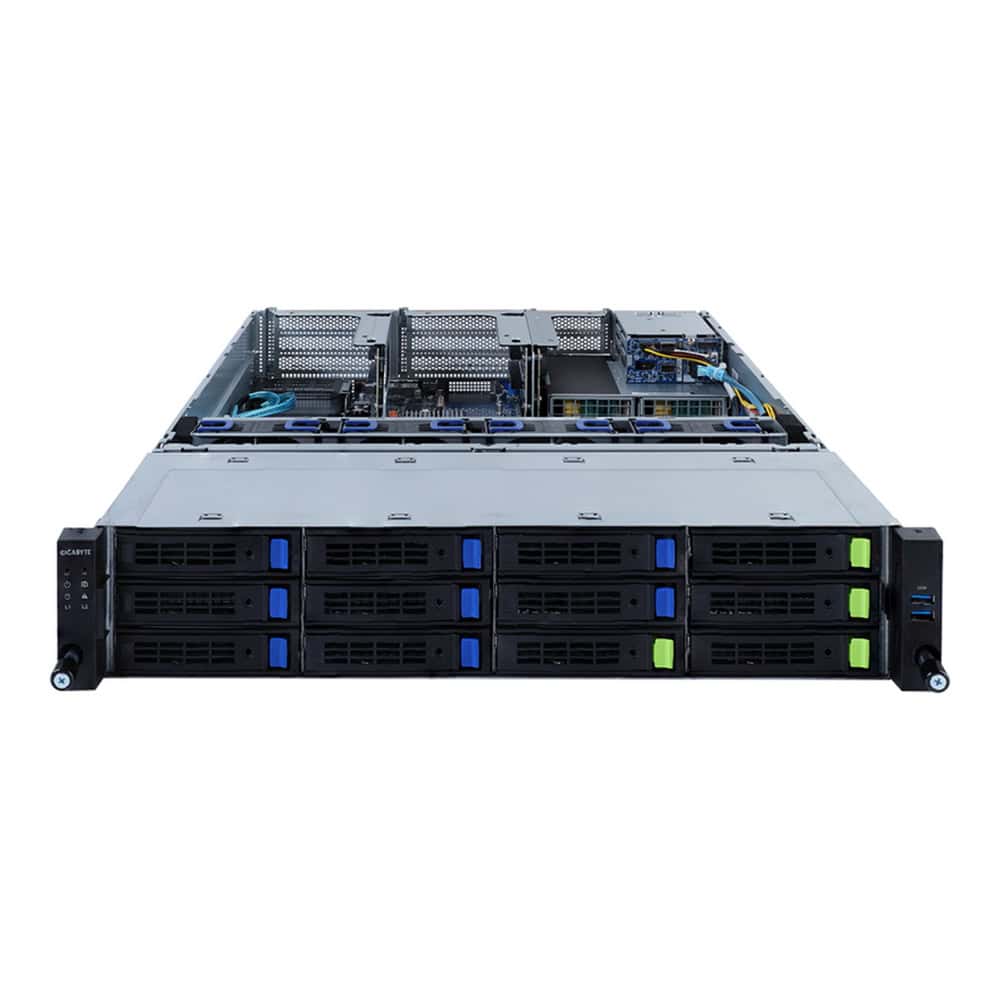 GIGABYTE 6NR2823C2MR-00 server barebone Intel C621A LGA 4189 Rack (2U) (6NR2823C2MR-00) thumbnail
