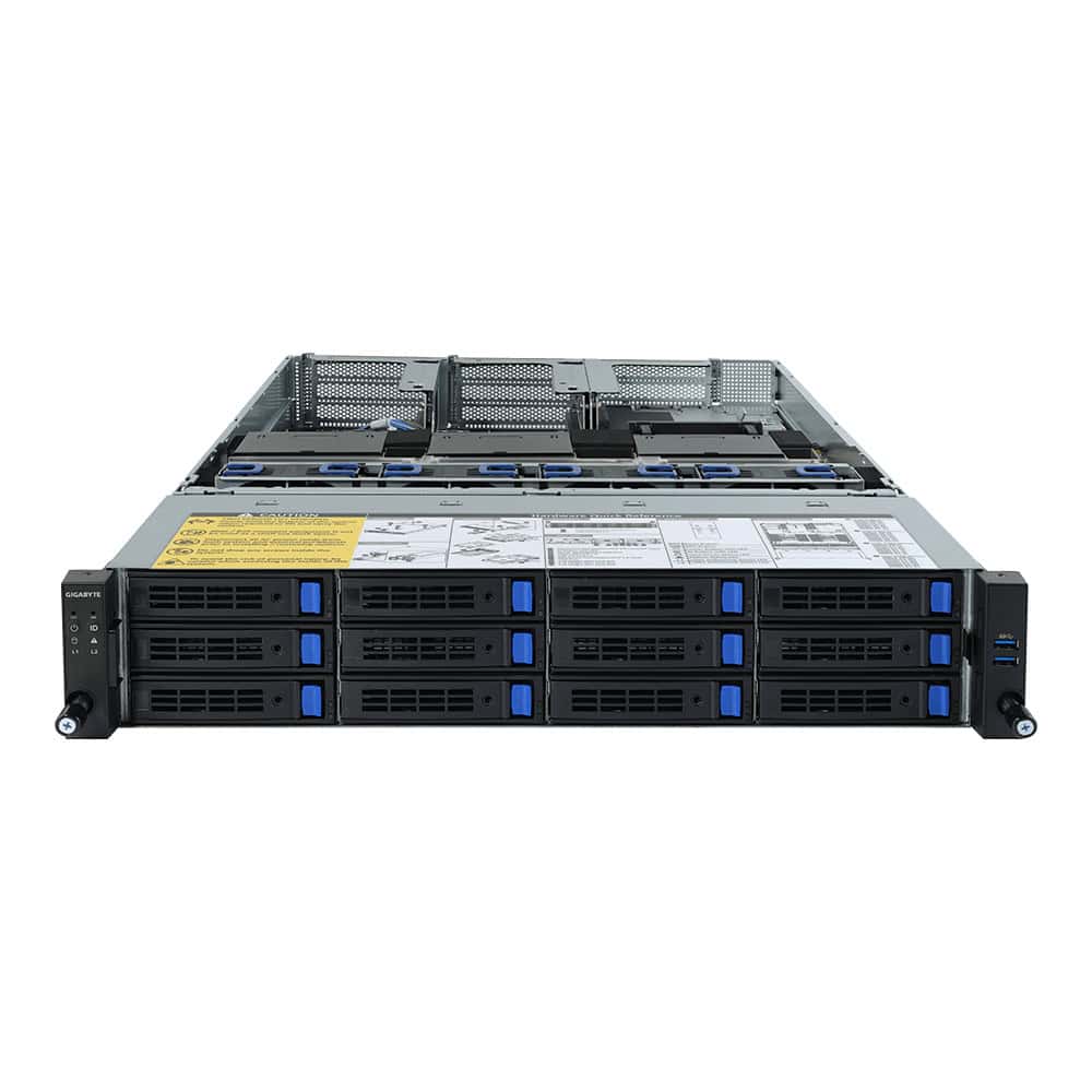 GIGABYTE R282-Z93 Socket SP3 Rack (2U) (6NR282Z93MR-00) thumbnail