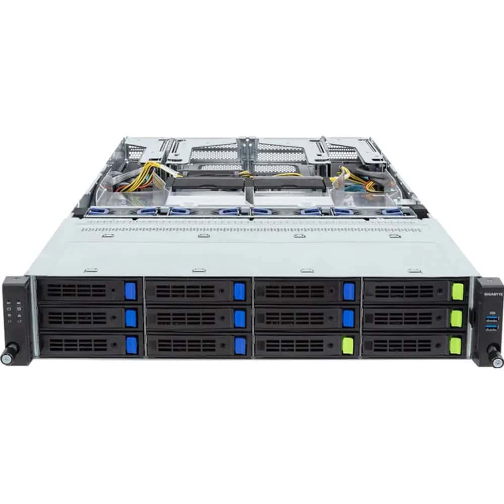 GigaByte R283-S93-AAL1 2U 5th/4th Intel 12x3.5/2.5 2x2700W (6NR283S93DR000ABL1) thumbnail