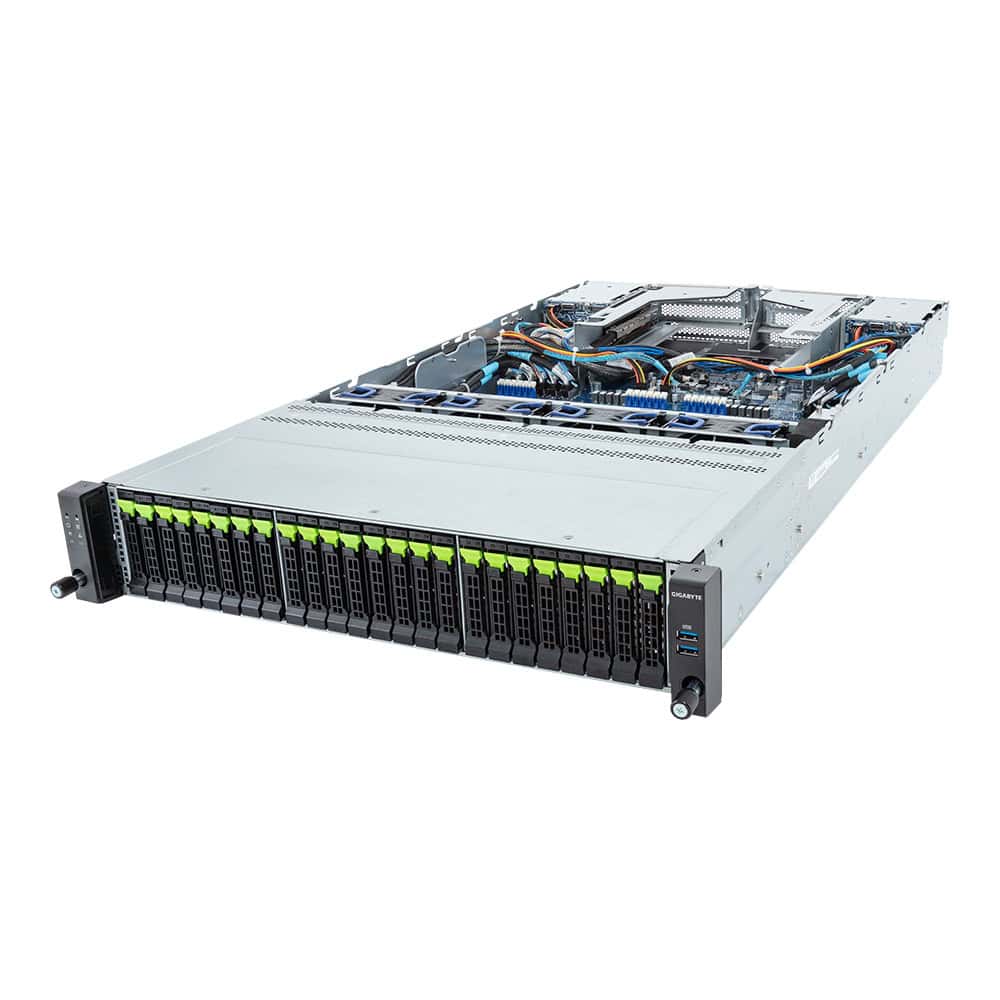 GIGABYTE R283 LGA 4677 (Socket E) Rack (2U) (6NR283Z96DR000AAJ1) thumbnail