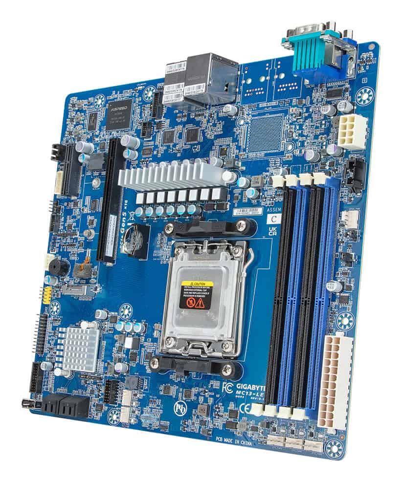 GIGABYTE MC13-LE0 moederbord AMD B650 Socket AM5 micro ATX (9MC13LE0MR-00) thumbnail