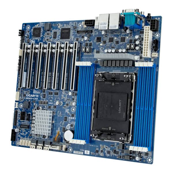 GIGABYTE MS03-CE0 moederbord Intel C741 LGA 4677 (Socket E) ATX (9MS03CE0MR-000) thumbnail