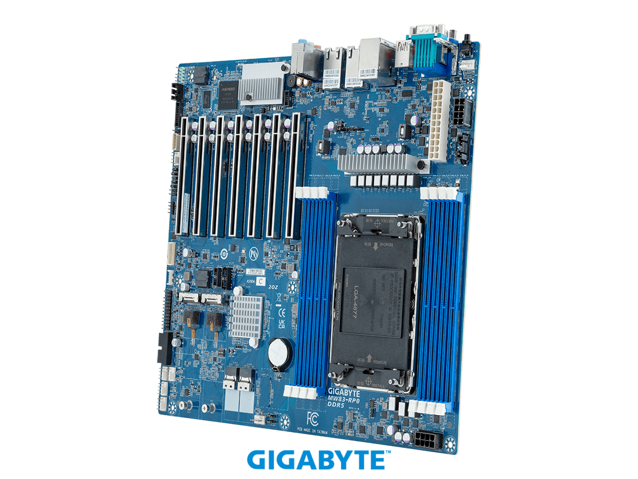 GigaByte Mainboard MW83-RP0 (9MW83RP0MR-000) thumbnail