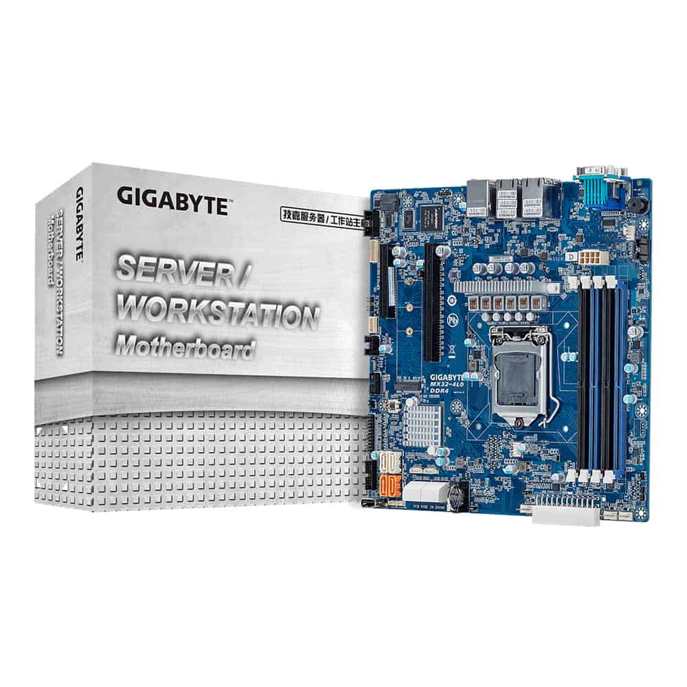 GIGABYTE MX32-4L0 Intel C246 LGA 1151 (Socket H4) ATX (9MX324L0MR-00) thumbnail