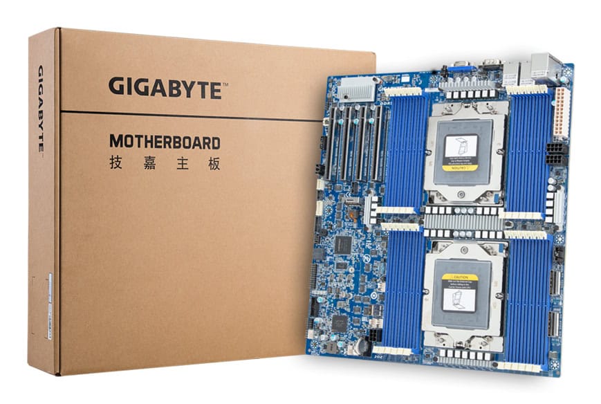 GIGABYTE MZ73-LM0 moederbord Socket SP5 Verlengd ATX (9MZ73LM0MR-000) thumbnail
