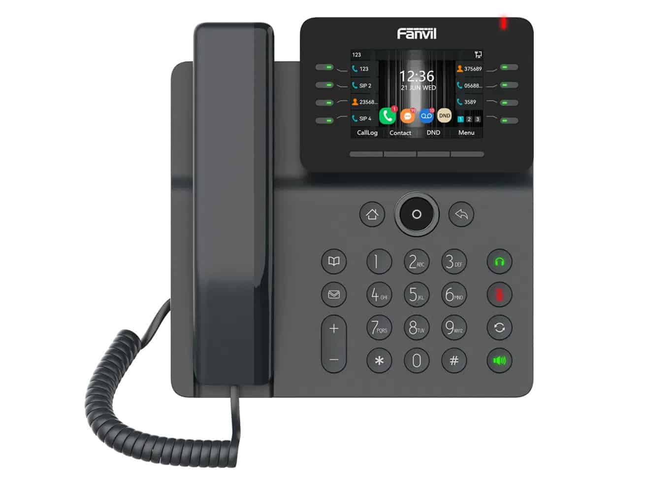 Grandstream Networks Fanvil V64 SIP telefon, 3,5bar.disp., 12SIP, 21DSS tl., WiFi, BT, dual Gbit, PoE (V64) thumbnail