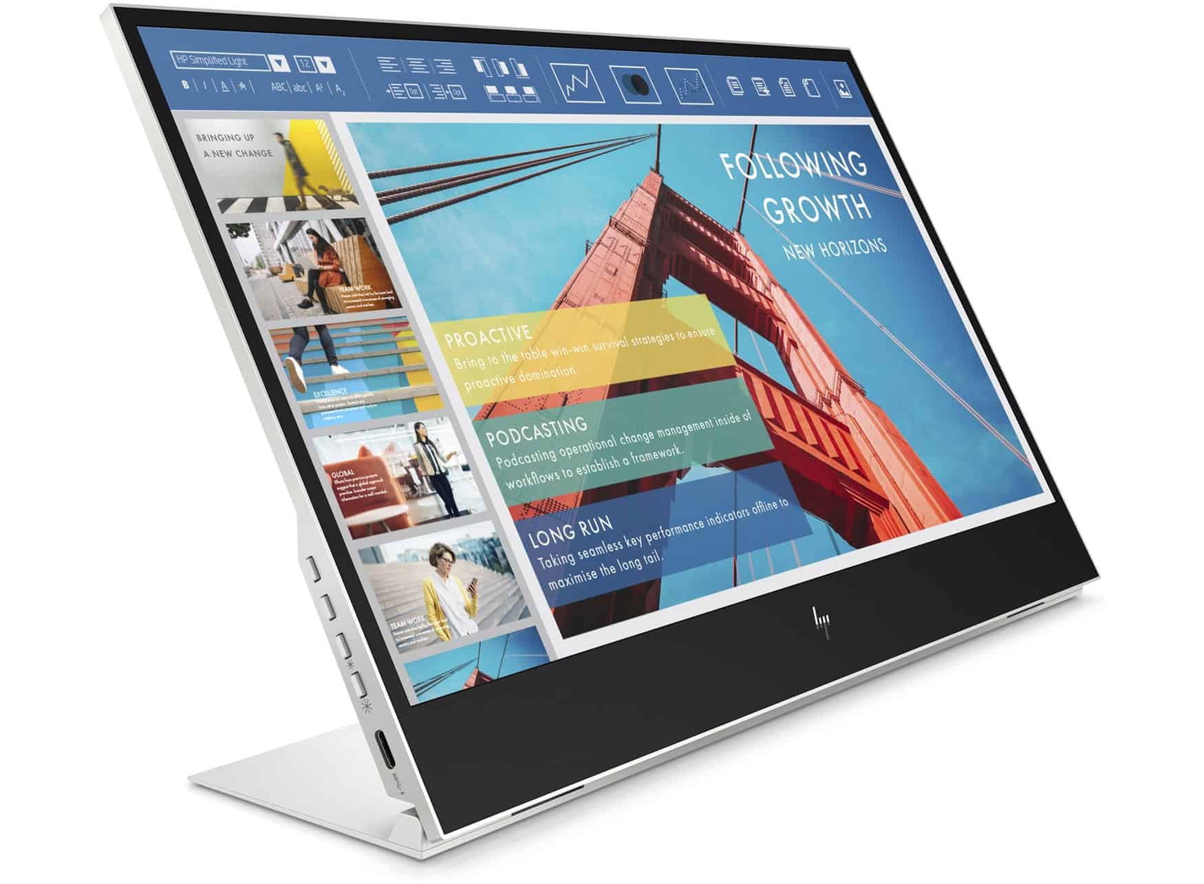 HPI E14 G4 Portable - LED monitor - 35.6 cm 14 inches (1B065AT) thumbnail