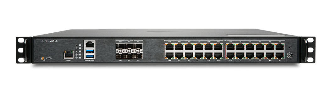 SonicWall NSA 4700 firewall (hardware) 18000 Mbit/s (02-SSC-9564) thumbnail