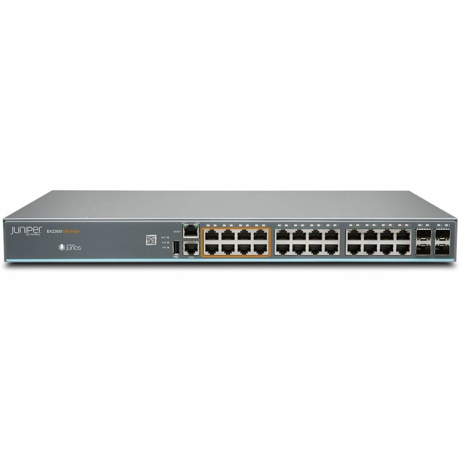 Juniper HPE Juniper Networks EX2300-24P 24-Port managed Switch (EX2300-24P) thumbnail