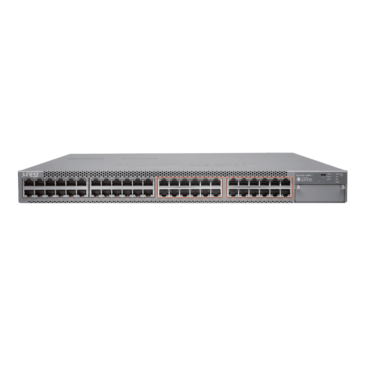 Juniper HPE Juniper Networks EX4300-48MP 48-Port managed Switch (EX4300-48MP) thumbnail