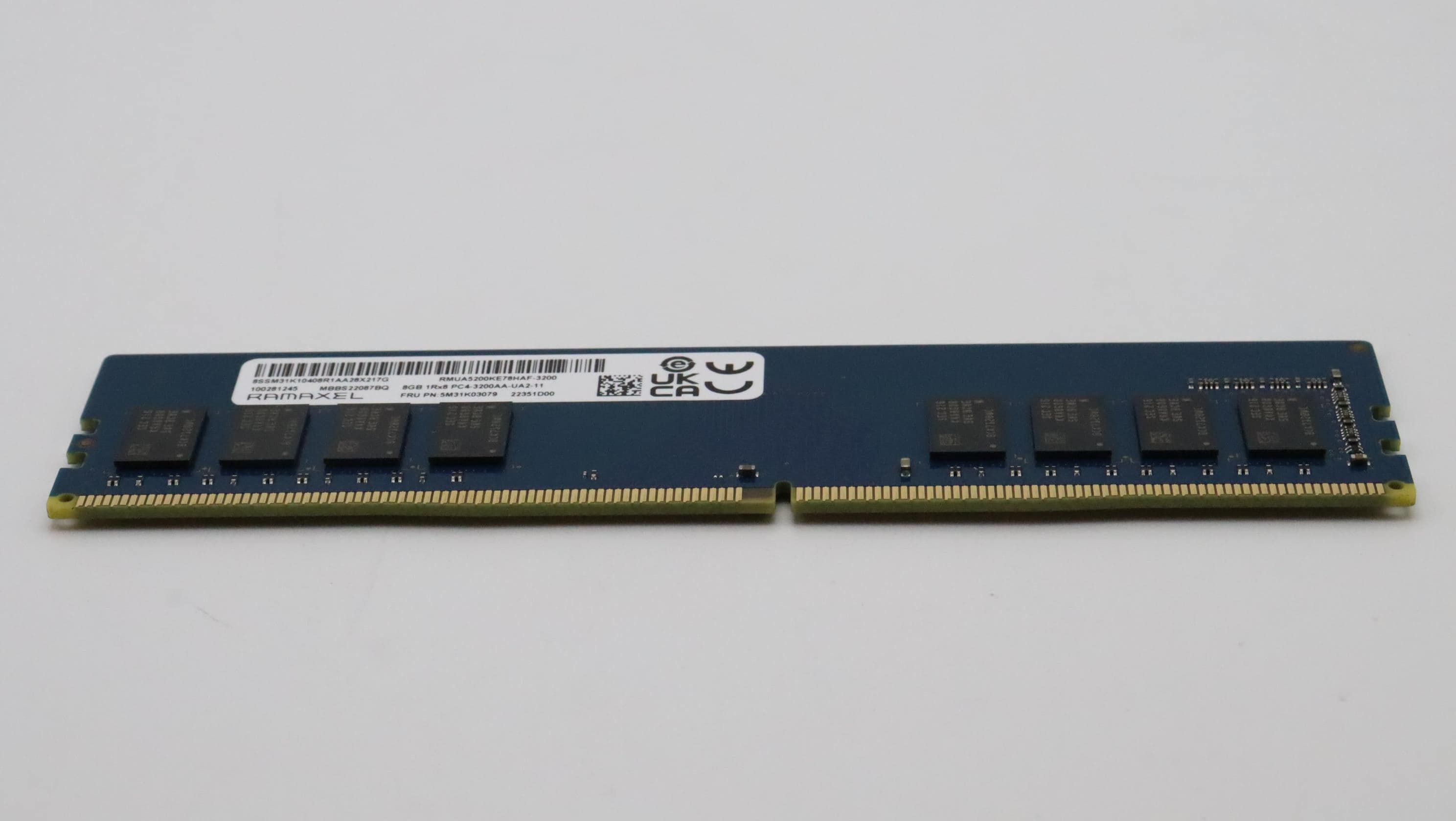 Lenovo  8 GB DDR4  3200 U-DIMM (BULK) (4X71L68778 (5M31K03079)) thumbnail
