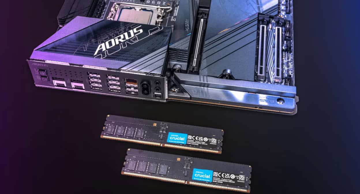 Micron - DDR5 - modul - 16 GB - DIMM 288-pin - 4800 MHz / PC5-38400 - CL40 - 1.1 V - regis (MTC10F1084S1RC48BR) thumbnail