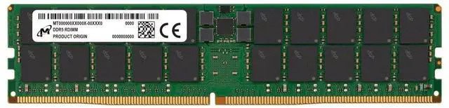 Micron - DDR5 - modul - 64 GB - DIMM 288-pin - 4800 MHz / PC5-38400 - CL40 - 1.1 V - ECC (MTC40F2046S1RC48BA1T) thumbnail