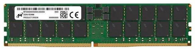 Micron DDR5 RDIMM 96GB 2Rx4 4800 (MTC40F204WS1RC48BB1R) thumbnail