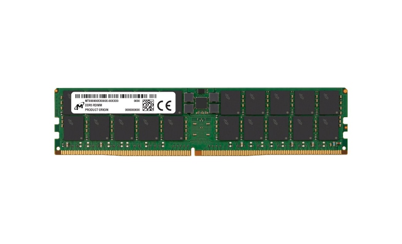 Micron DDR5 RDIMM 96GB 2Rx4 4800 (MTC40F204WS1RC48BR) thumbnail